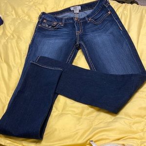 Prvcy‎ Dark Wash Low Rise Womens Jeans size 29